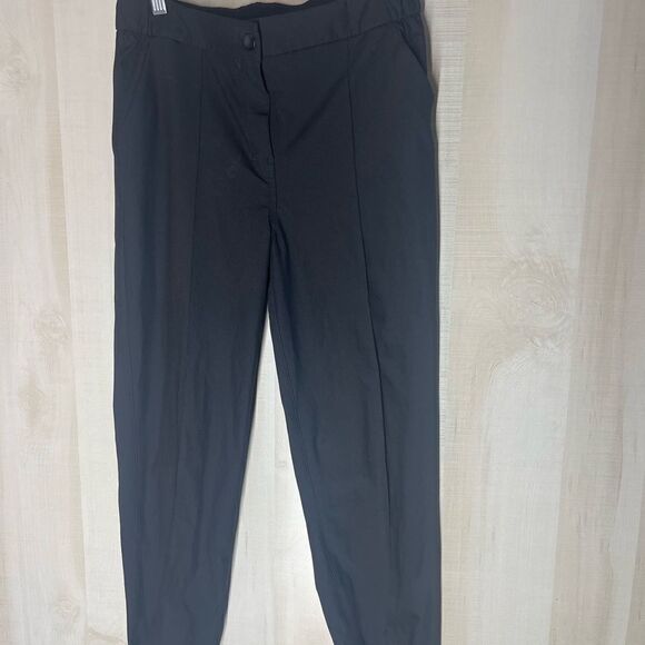 Lululemon Warpstreme high rise 7/8 jogger‎ black button front pockets, size 28 - Picture 4 of 15